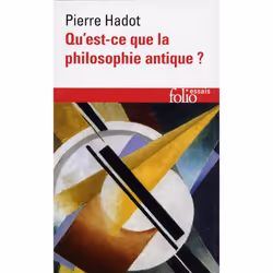 ISBN Qu'Est-Ce Que La Philosophie Antique ?, philosophie, Français