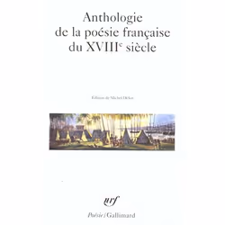 ISBN Anthologie De La Poesie Francaise Du Xviiie Siecle, poésie, Français, Livre broché