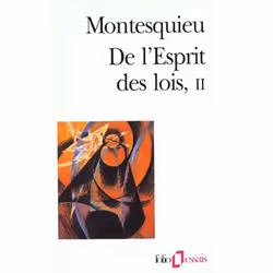 ISBN De L'Esprit Des Lois, philosophie, Français