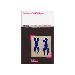 Notions d'esthétique
