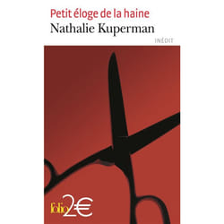 Éditions Gallimard PETIT ELOGE DE LA HAINE livre Français
