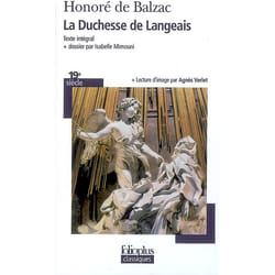 Éditions Gallimard LA DUCHESSE DE LANGEAIS