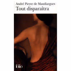Éditions Gallimard TOUT DISPARAITRA, Français, Livre broché, 214 pages