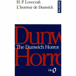 ISBN L'Horreur de Dunwich/The Dunwich Horror, Français, 160 pages