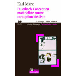Feuerbach. Conception matérialiste contre conception idéaliste