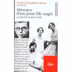 ISBN Memoires D'Une Jeune Fille Rangee De Simone De Beauvoir (Essai Et Dossier), Littérature, Français, Livre broché