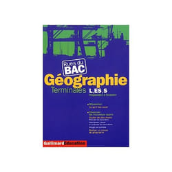 Géographie : Terminales L, ES, S