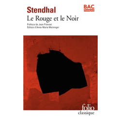 Éditions Gallimard LE ROUGE ET LE NOIR