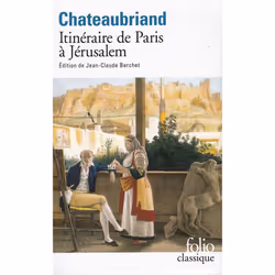 ISBN Itineraire De Paris A Jerusalem Et De Jerusalem A Paris, Romance, Français, Livre broché