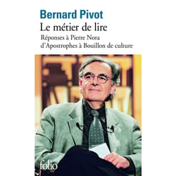 Le métier de lire - réponses à Pierre Nora - d'Apostrophes à Bouillon de culture