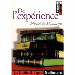 ISBN De l'expérience, Français, 238 pages