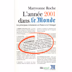 ISBN L'Année 2001 dans «Le Monde», Français, 640 pages