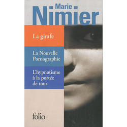 Coffret Marie Nimier - la girafe - l'hypnotisme à la portée de tous - la nouvelle pornographie