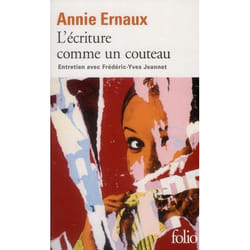 L'écriture comme un couteau (Grand format)