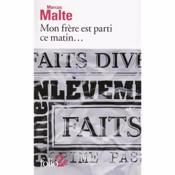 ISBN Mon Frere Est Parti Ce Matin, société, Français