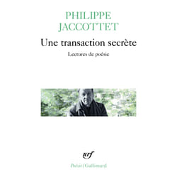 Une transaction secrète - lectures de poésie