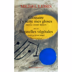 ISBN Glossaire j'y serre mes gloses, Français, 192 pages