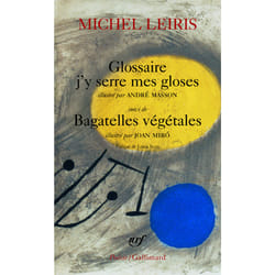 Glossaire j'y serre mes gloses - bagatelles végétales