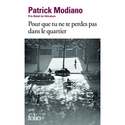 Éditions Gallimard POUR QUE TU NE TE PERDES PAS DANS LE QUARTIER livre Français Livre broché
