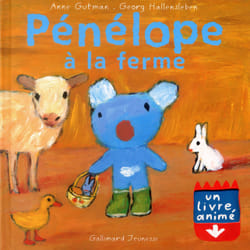 Pénélope à la ferme : Un livre animé