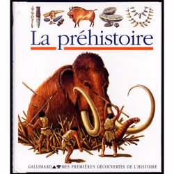 ISBN La préhistoire, Français, 24 pages