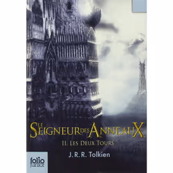 Éditions Gallimard LE SEIGNEUR DES ANNEAUX 2: LES DEUX TOURS, Français, Livre broché, 600 pages