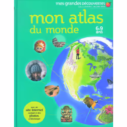ISBN Mon atlas du monde, Français, 160 pages