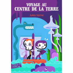ISBN Voyage au centre de la Terre, Français, 384 pages