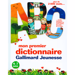 ISBN Mon premier dictionnaire Gallimard Jeunesse, Français, 272 pages