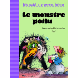 ISBN Le monstre poilu, Français, 40 pages