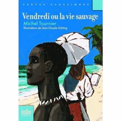 Éditions Gallimard VENDREDI OU LA VIE SAUVAGE, Français, Livre broché
