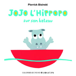 Jojo l'hippopo sur son bateau