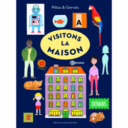 ISBN Visitons la maison, Français, 16 pages