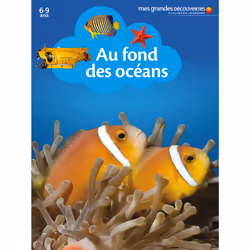 ISBN Au fond des océans, Français, 64 pages