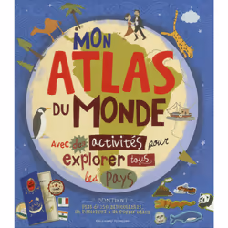 ISBN Mon atlas du monde, Français, 28 pages