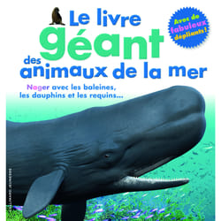 Le livre géant des animaux de la mer