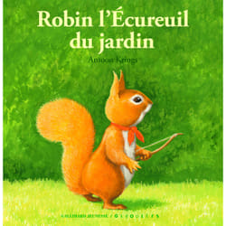 Robin l'écureuil du jardin