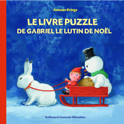 Le livre puzzle de Gabriel le lutin de Noël
