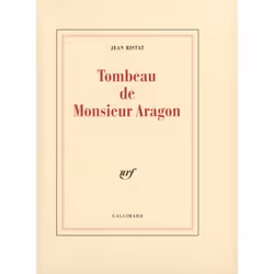 ISBN Tombeau de Monsieur Aragon, Français, 32 pages