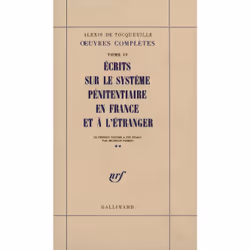 ISBN Écrits sur le système pénitentiaire en France et à l'étranger, Français, 376 pages