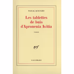 ISBN Les Tablettes de buis d'Apronenia Avitia, Français, 152 pages