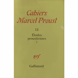 ISBN Études proustiennes, Français, 344 pages