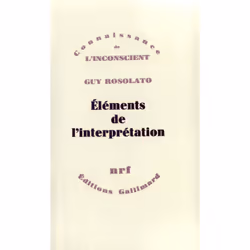 ISBN Éléments de l'interprétation, Français, 352 pages
