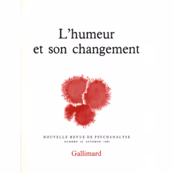 ISBN L'Humeur et son changement, Français, 360 pages