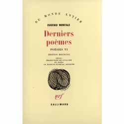 ISBN Derniers poèmes, Français, 336 pages