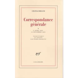Correspondance générale t.5