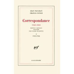 Correspondance : (1923-1968)-1923-1946