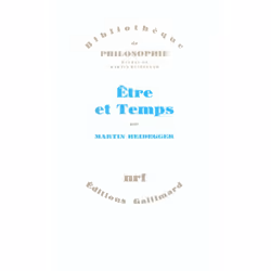 ISBN Etre Et Temps, philosophie, Français