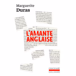 ISBN L'Amante anglaise, Français, 210 pages