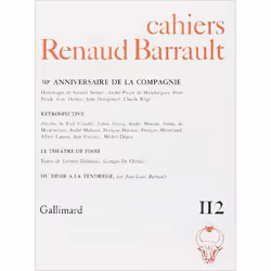 ISBN Cahiers Renaud Barrault, Français, 136 pages